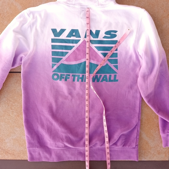 Vans Hoodie Off The Wall Tie Dye Ombre Medium - Picture 7 of 11